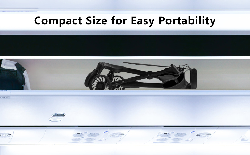 Carry-On Friendly for Air Travel Compact Size for Easy Portability
