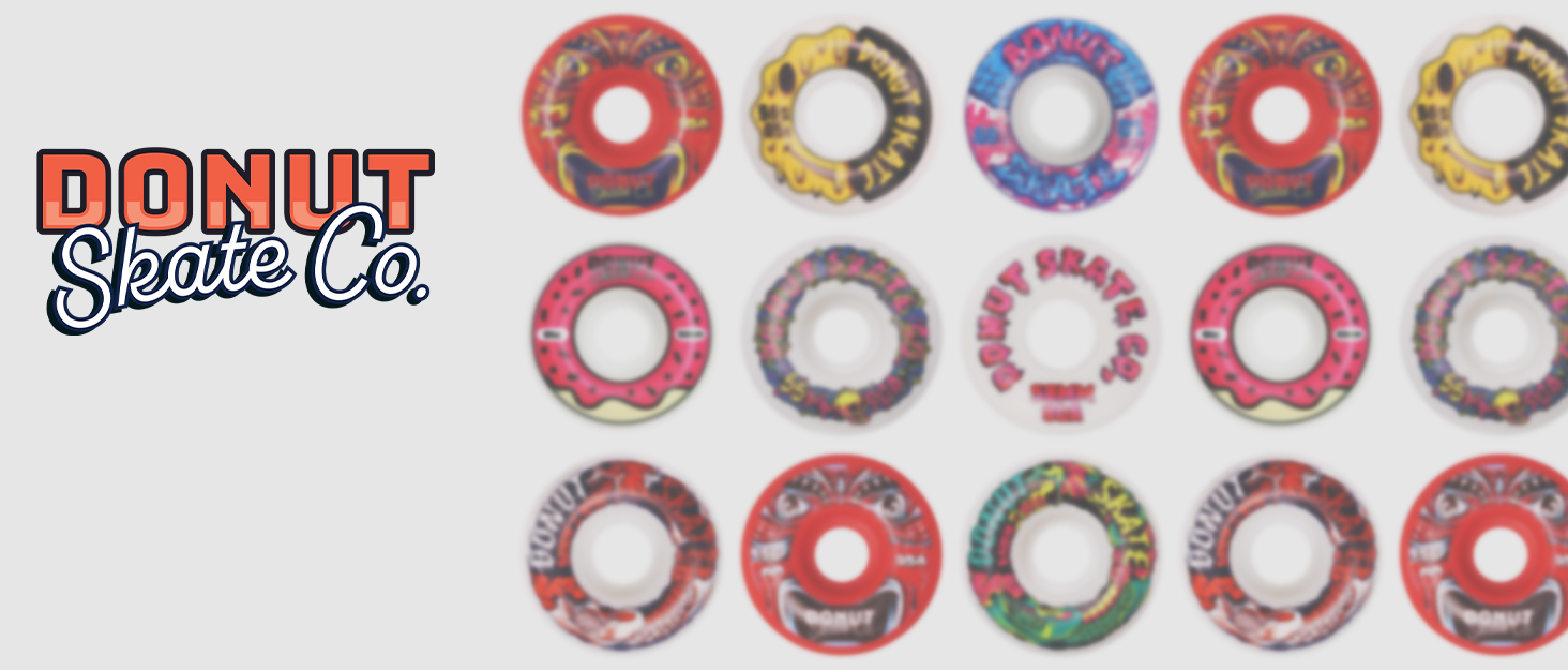Donut Skate Co. 54mm 97a Dragon Skateboard Wheels for