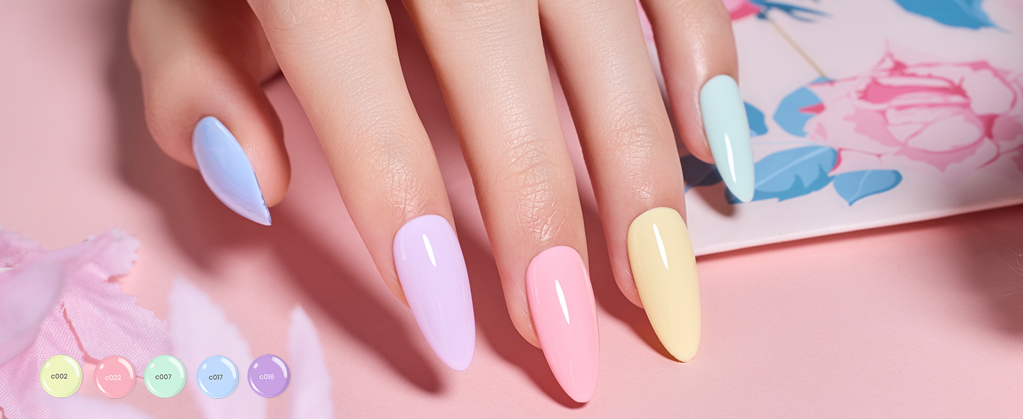 Beetles gel nail pilish kit with UV light