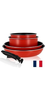 MENASTYL SET DE 5 PIÈCES IRIS aluminium NOIR induction 2 casseroles 16/18CM + 2 poêles 22/26CM + poignée amovible - 6020 50c26b10 47f9 467f Bd52 7ea9b6d609a5. CR0,0,150,300 PT0 SX150 V1