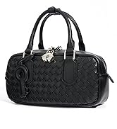 handwoven bag leather