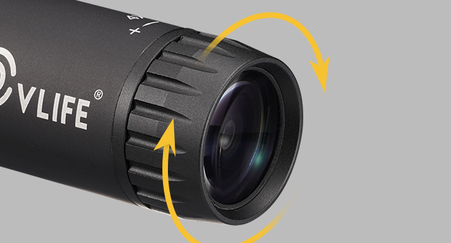 Fast Focus Eyepiece - CVLIFE JackalHowl 4x30 Compact Rifle Scope