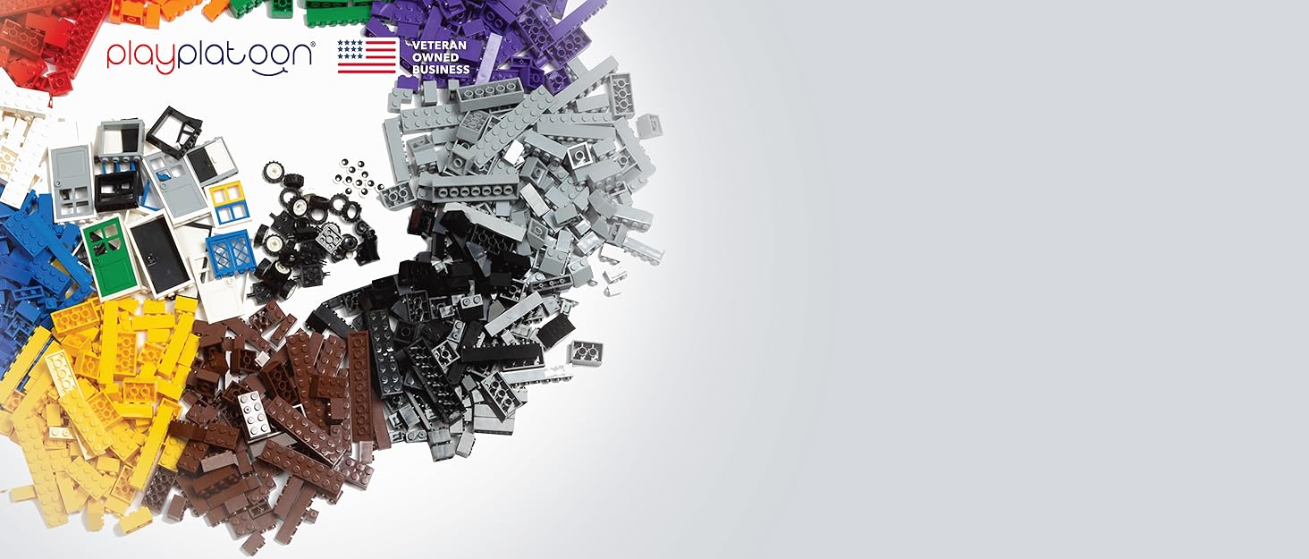 Building Bricks Set Classic Bulk Small Blocks