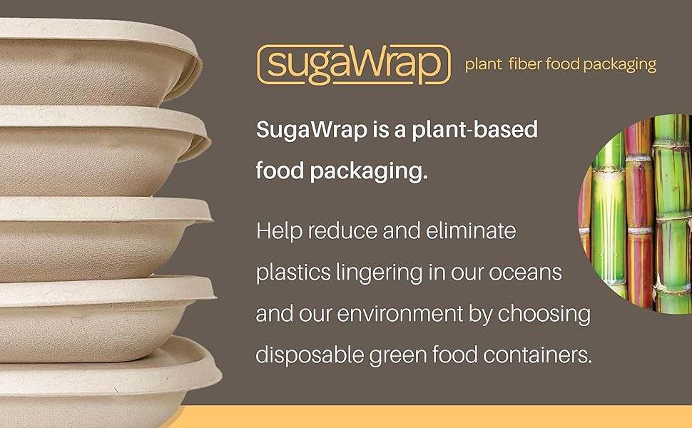 SugaWrap - plant based food packaging