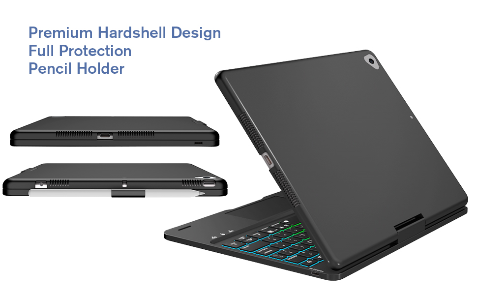 ipad hard cover keyboard