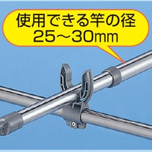 Amazon.co.jp : 積水樹脂 セキスイ物干し台用竿受け MS-29