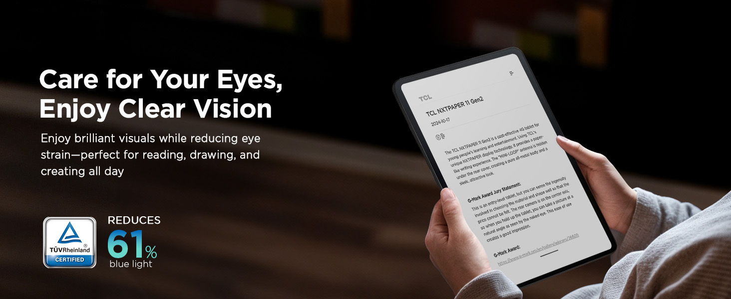 TCL NXTPAPER 11 Gen 2 Android Tablet