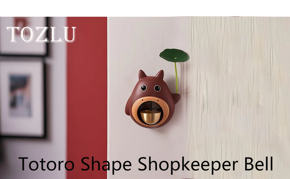 Totoro Shape Shopkeeper Bell For Door Opening Shopkeepers Bell for Door Opening