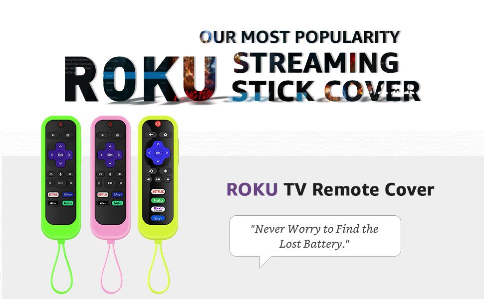 Universal ROKU Remote Cover