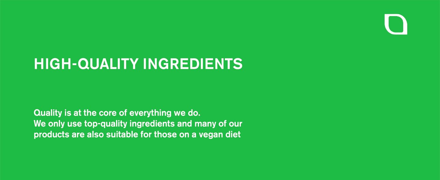 High-quality ingredients