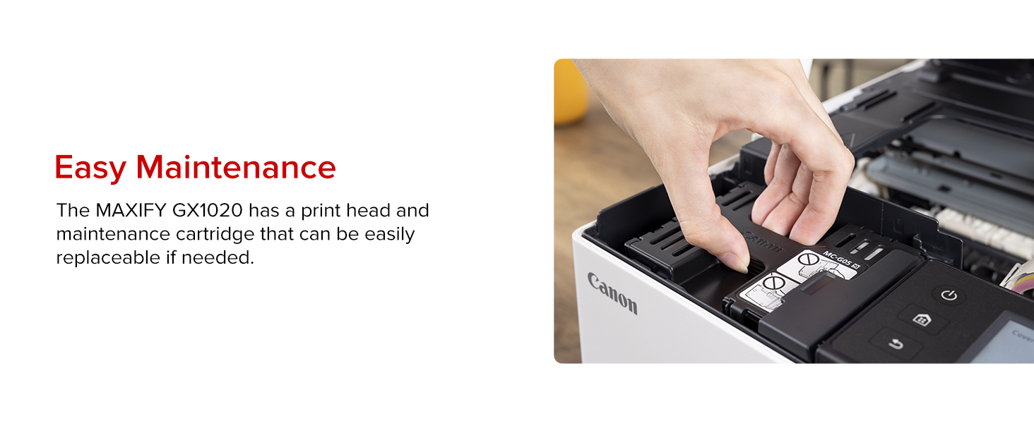 GX1020 easy maintenance