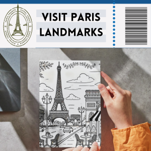 Paris France Kids Book