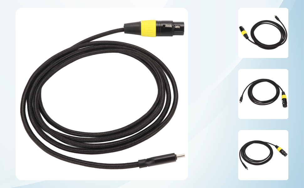 XLR to USB C Cable, USB Type C to XLR Female Audio Connector Adapter, USB C to XLR Microphone