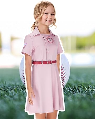 Girls Baseball Costume