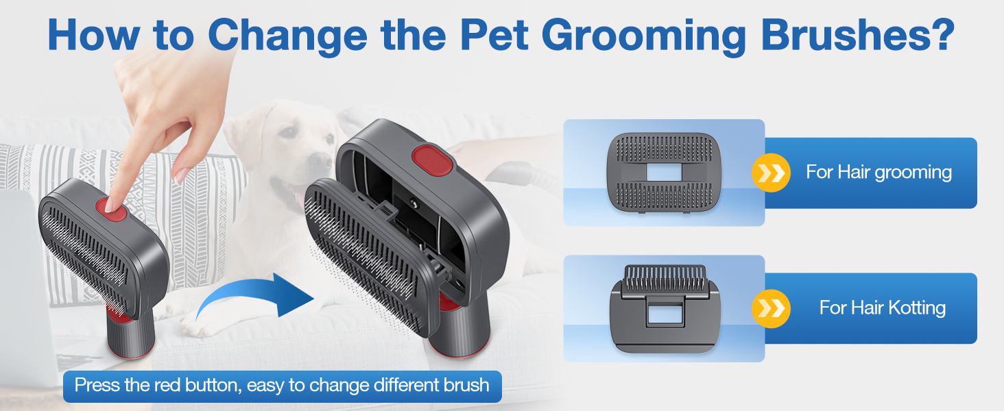 pet grooming kit for dyson