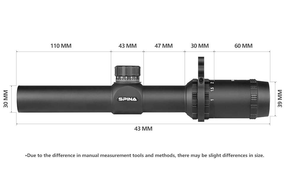 Amazon.co.jp: SPINA OPTICS ライフルスコープ JungleShade 1
