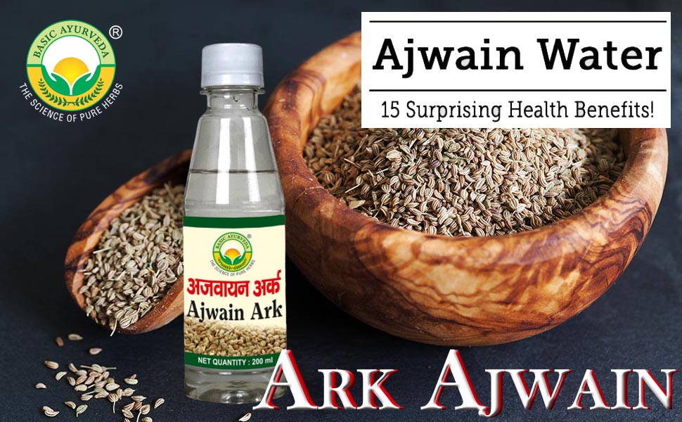 Buy BASIC AYURVEDA Ajwain Pure Ark (Water) 200ml Pack Of 6 Online at