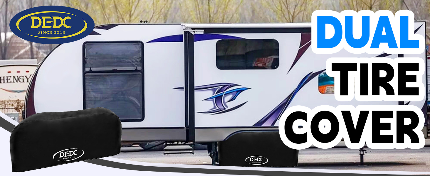 RV Accessories 3 PCS Tire Cover Set of 3033" Wheel