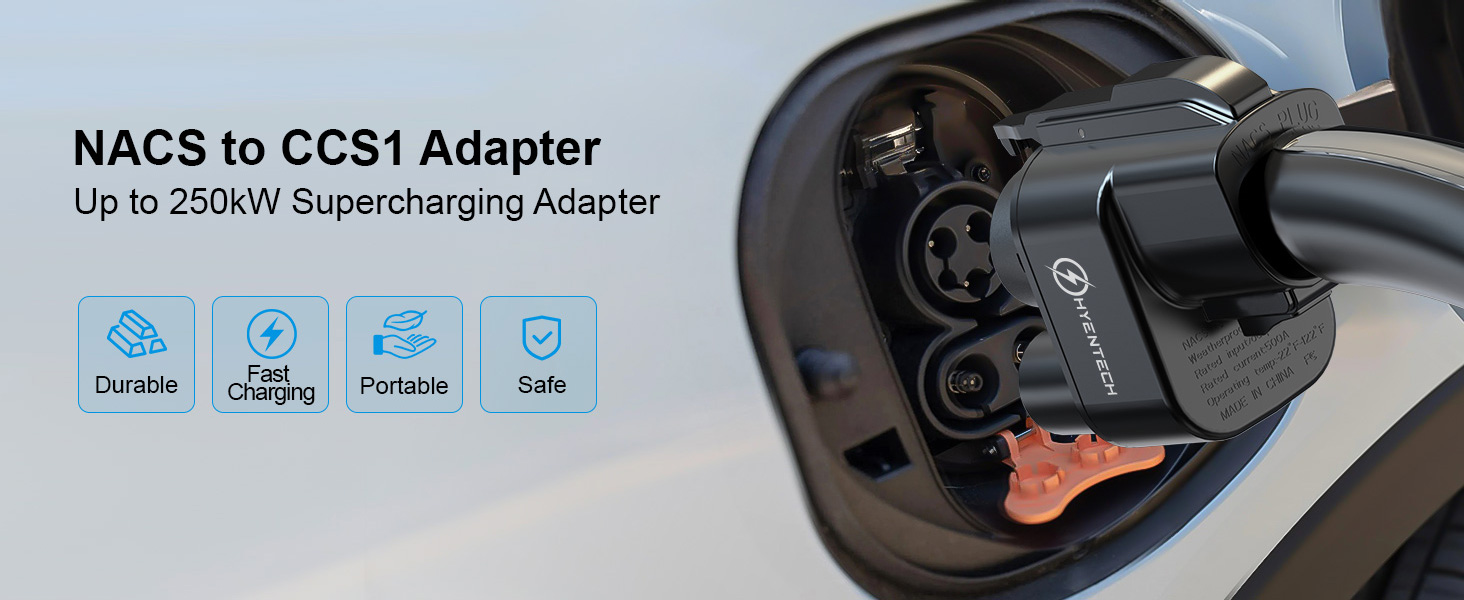 hyentech NACS to CCS Adapter