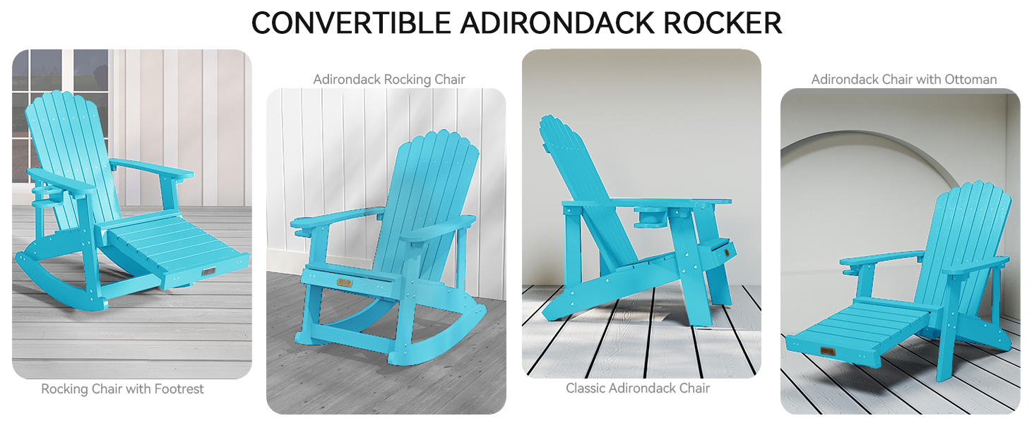 adirondack rocking chair