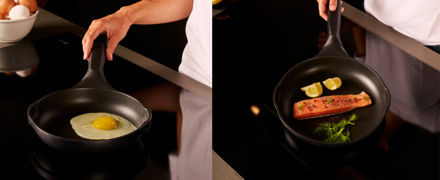 Poêle Antiadhésive 20 cm pour Cuisine Professionnelle Revêtement anti-rayures et anti-adhésif Greblon allemande sans PFO 50f2540b 6c67 4608 8de2 45db2c937197. CR0,0,1464,600 PT0 SX1464 V1
