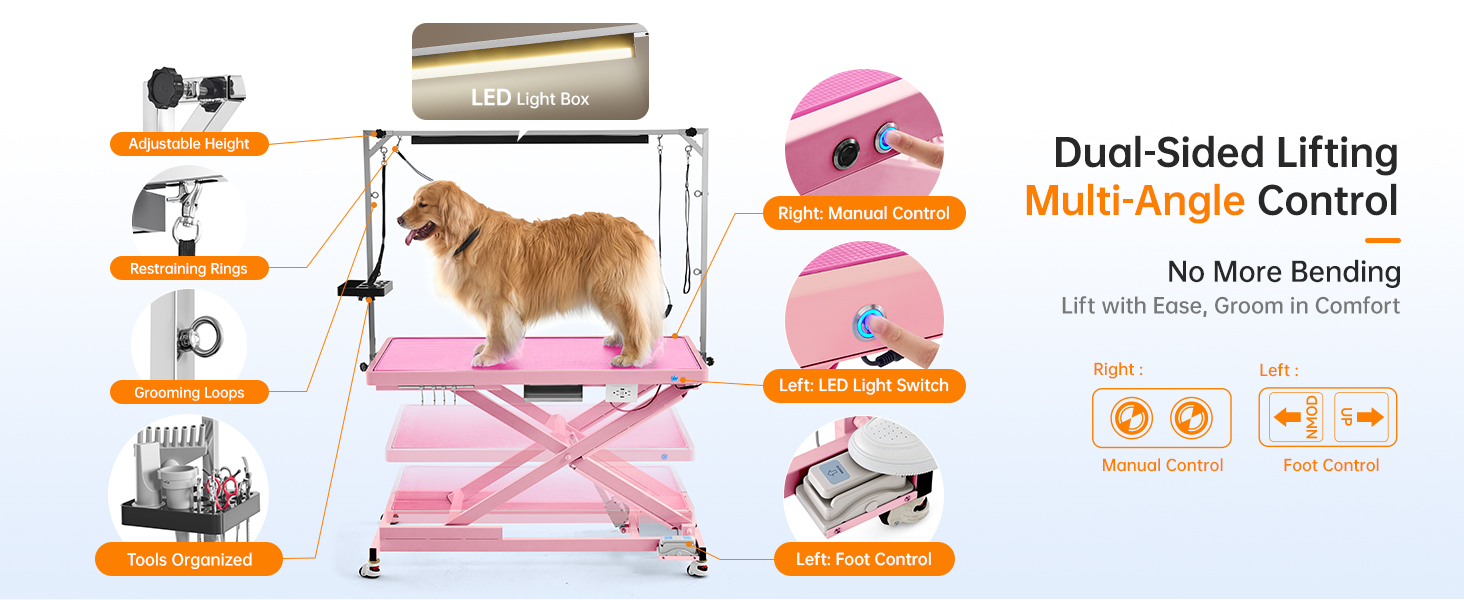 pet grooming table