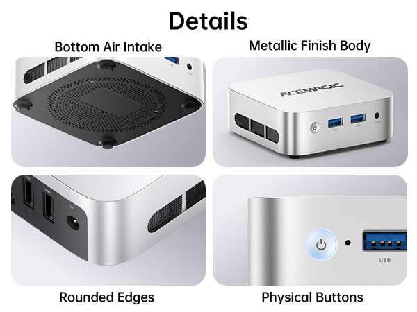 Amazon.com: ACEMAGIC Mini PC Computers 11 Pro, Twin Lake
