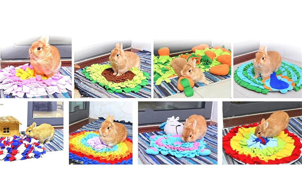 dog snuffle mat foraging feeding mat