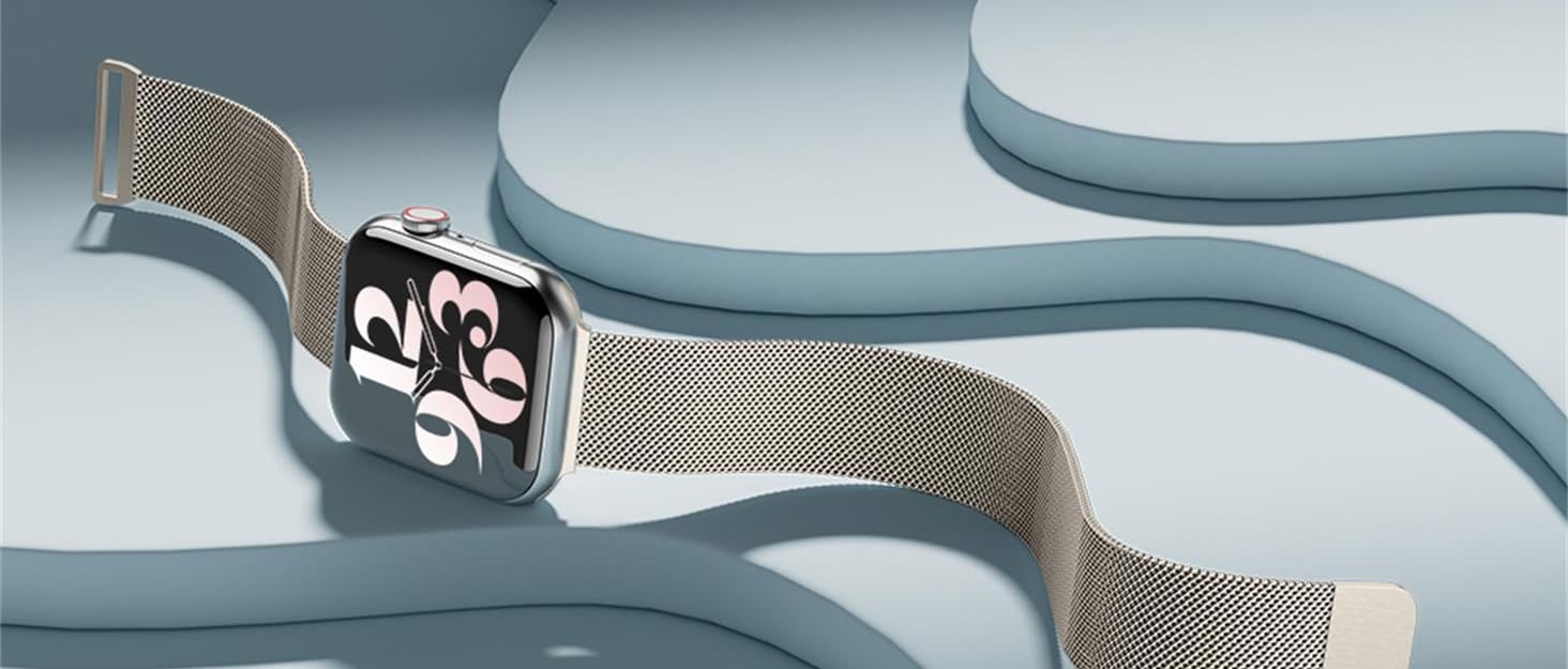 Starlight apple watch band