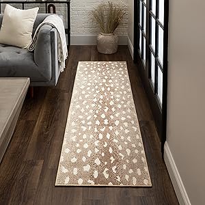 Amazon.com: Mohawk Home Antelope Animal Print Beige 2' 1