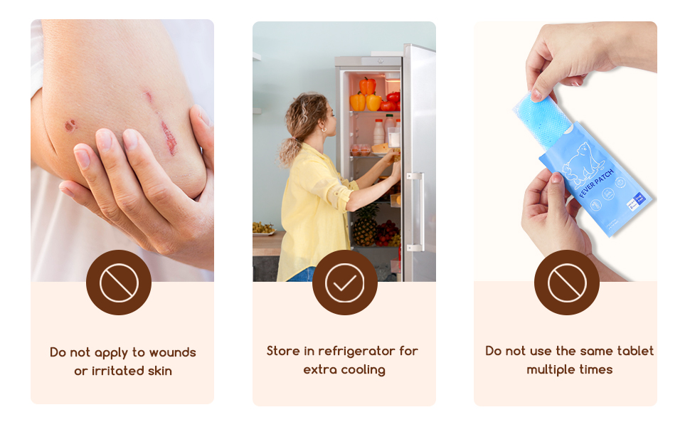 Fever Patch,Fever Patch for Adults,20 Count Fever Cooling