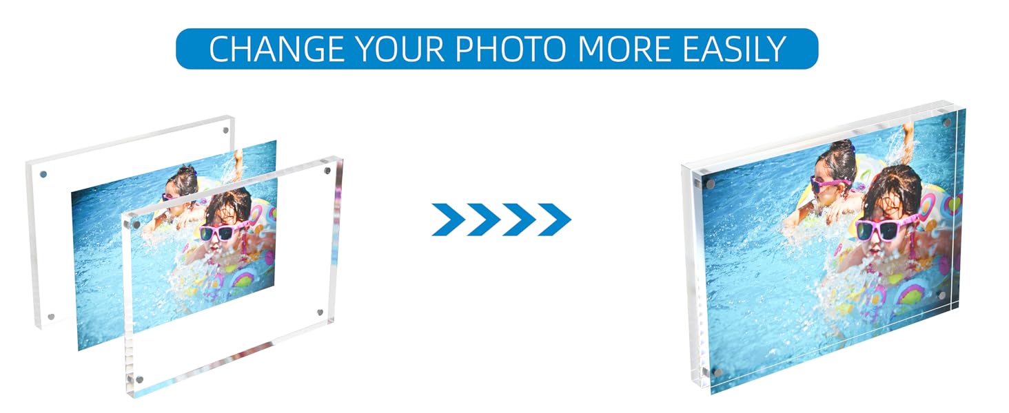 DreamShore 4x6 Acrylic Picture Frame, 1 Pack