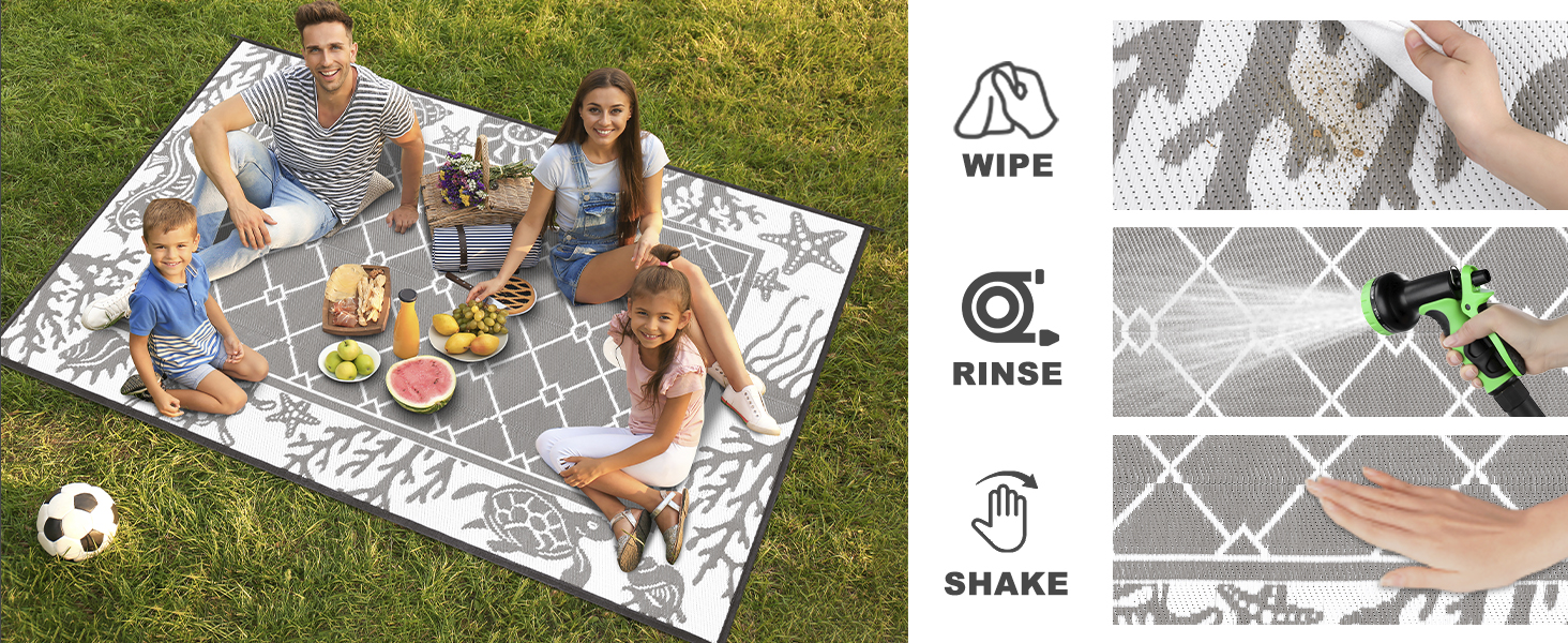 camper outdoor rug