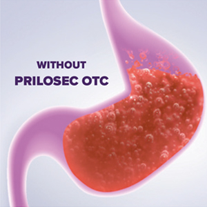 Without Prilosec OTC