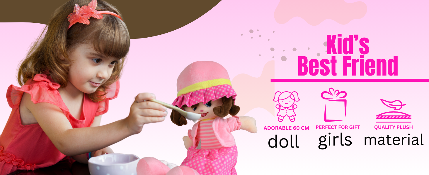 Soft Dolls for Girls, Soft Toy Doll, Stuffed Toys for Girls