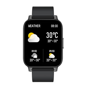 smart watch ip67 waterproof swimming with weather reminder