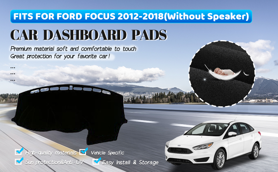 car dashboard cover mat pad polyester protector sticky silicone custom Anti-Skid dashmat sunshield