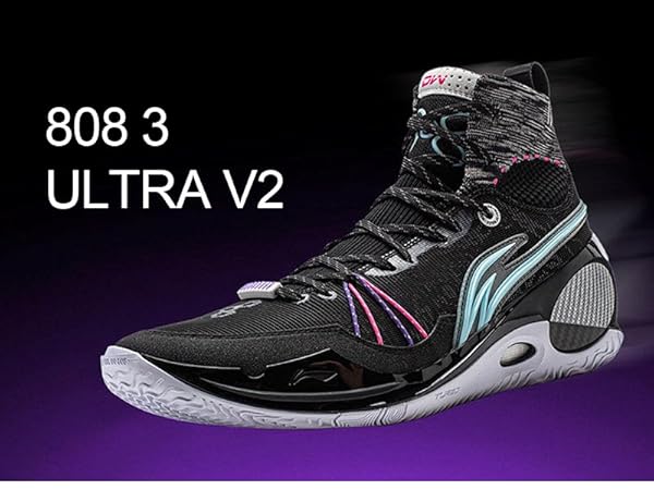 wade 808 ultra3 V2 US9.5 27.5cm相当 Li Ning Way of Wade 808 3 Ultra V2 'Lavendar' ABAU013-7 | eBay