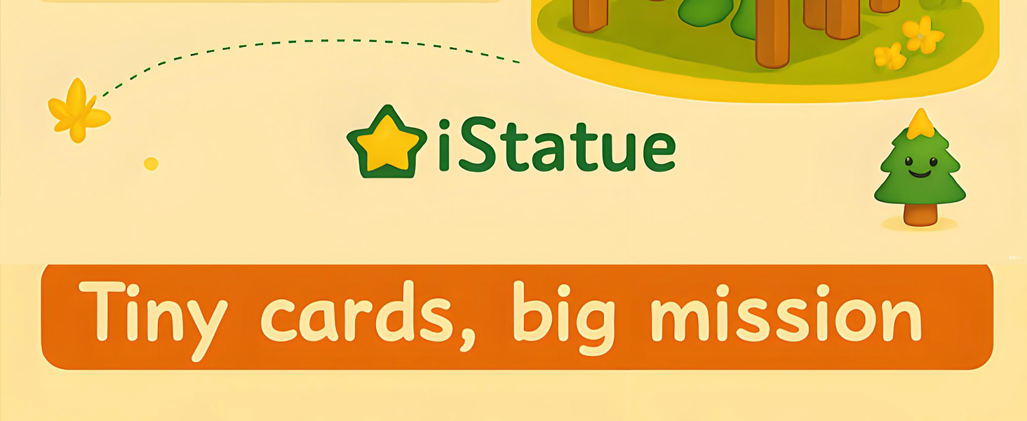 Positive Tree Hand-Painted Resin Figurine