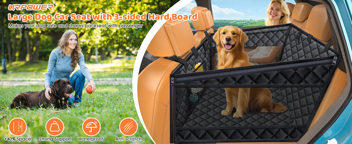 dog car seat cover for back seat