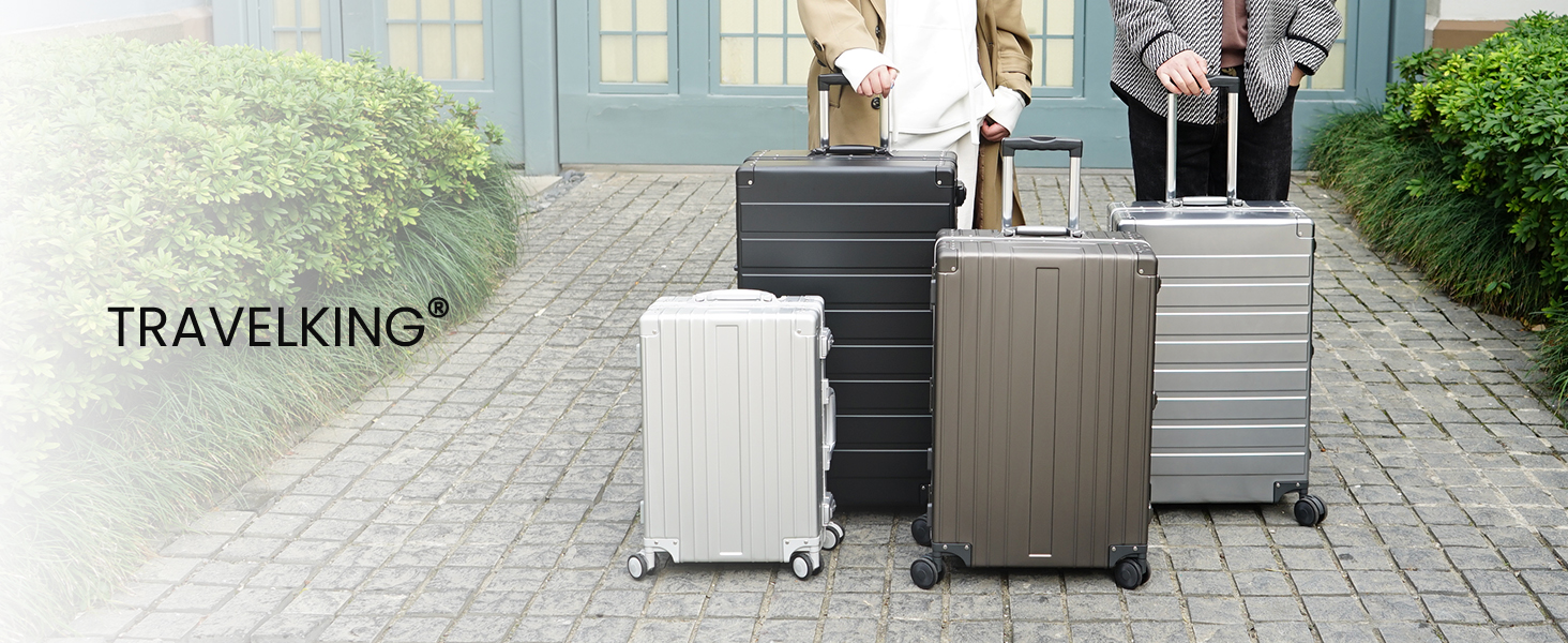 TRAVELKING All Aluminum Luggage