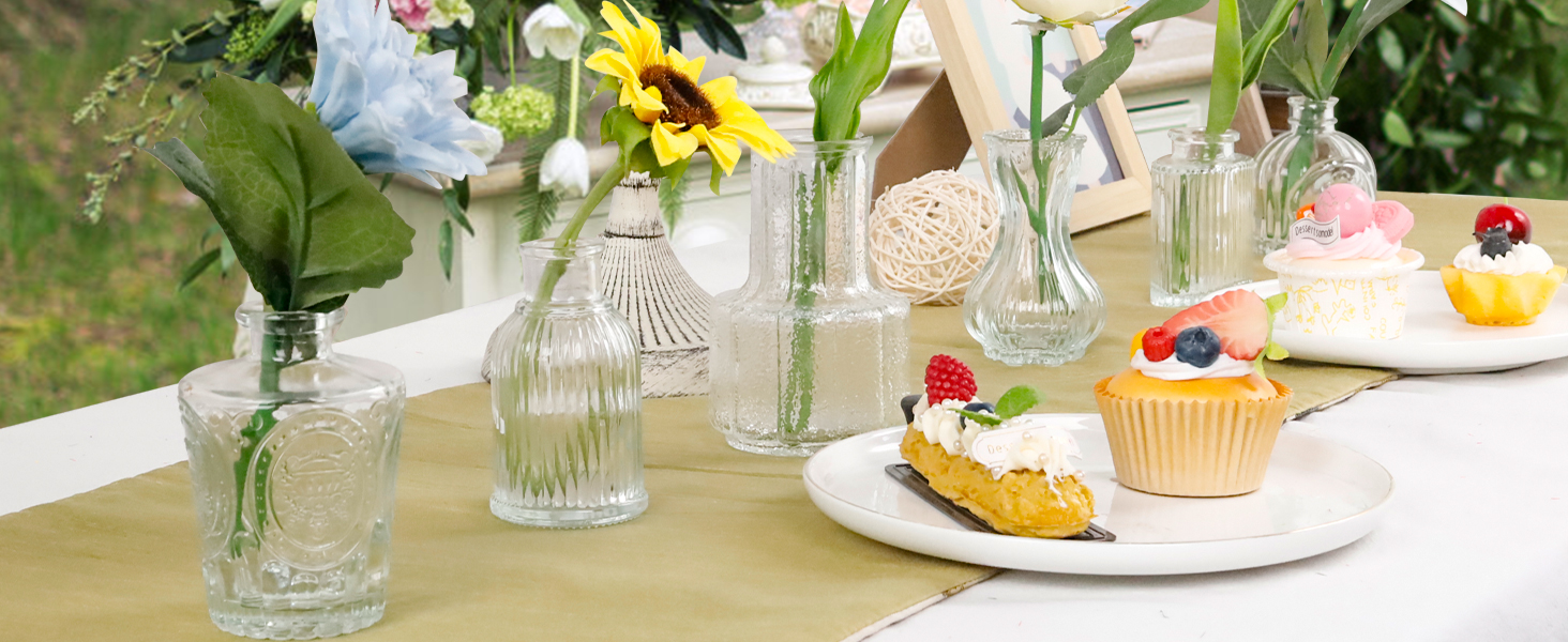Glass Bud Vases