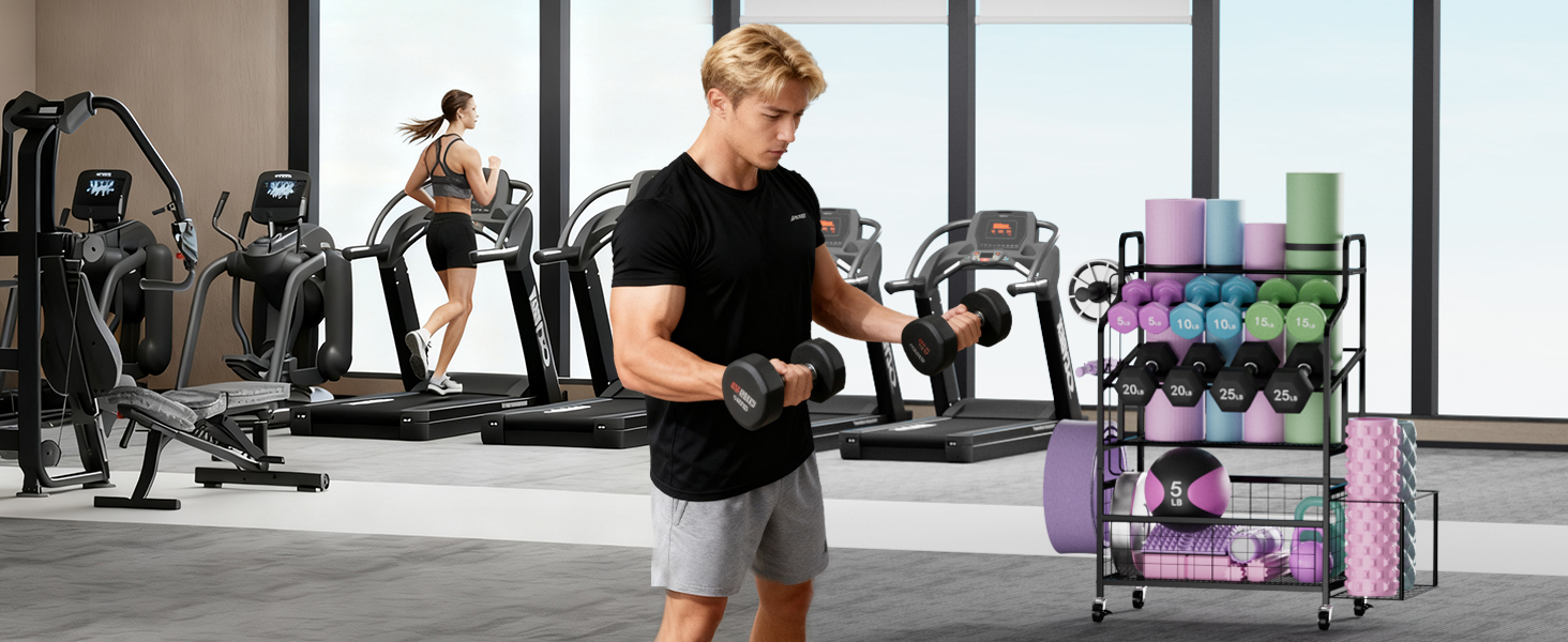 Home Gym Storage Rack