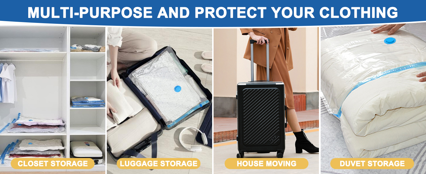 sac de rangement sous vide aspirateur housse de rangement sous-vide