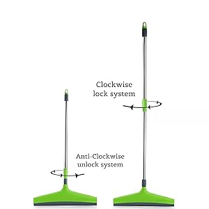 Floor Squeegee Plastic Wiper 