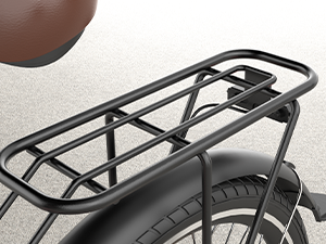 Convenient Rear Rack