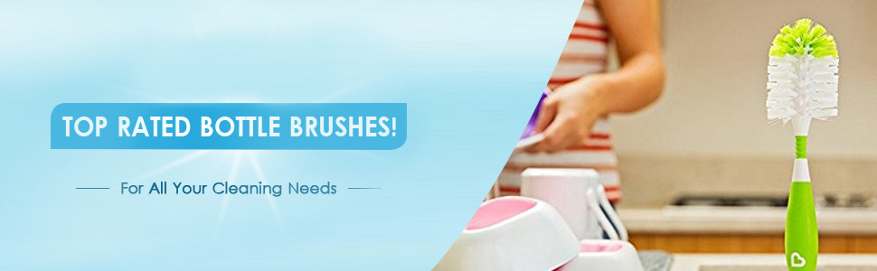 Munchkin Bristle Bottle Brush, SPN-RECPP