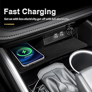 Wireless charger for Toyota Highlander