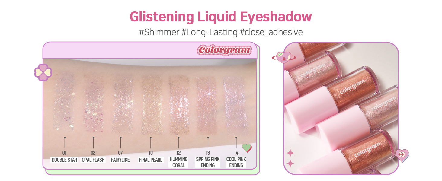 liquid eyeshadow under eye highlighter sparkle glitter 