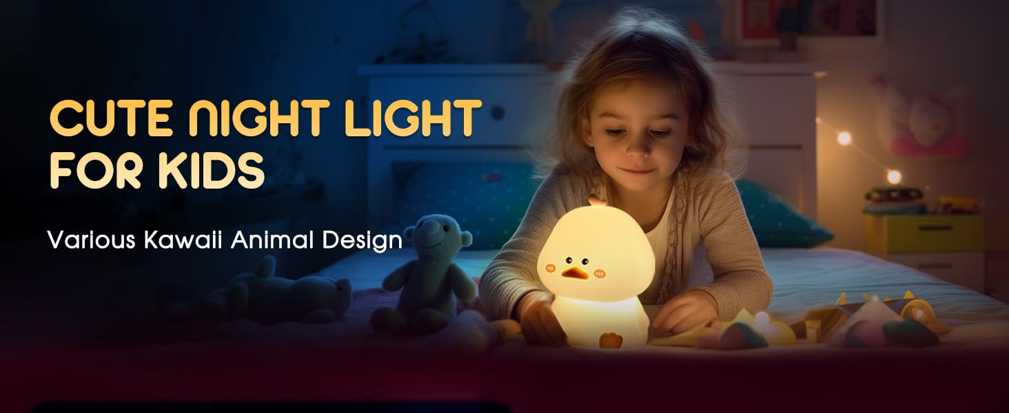 Cute night light for kids